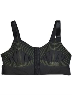Fabletics Ines Low Impact Front Close Midi Sports Bra SZ S